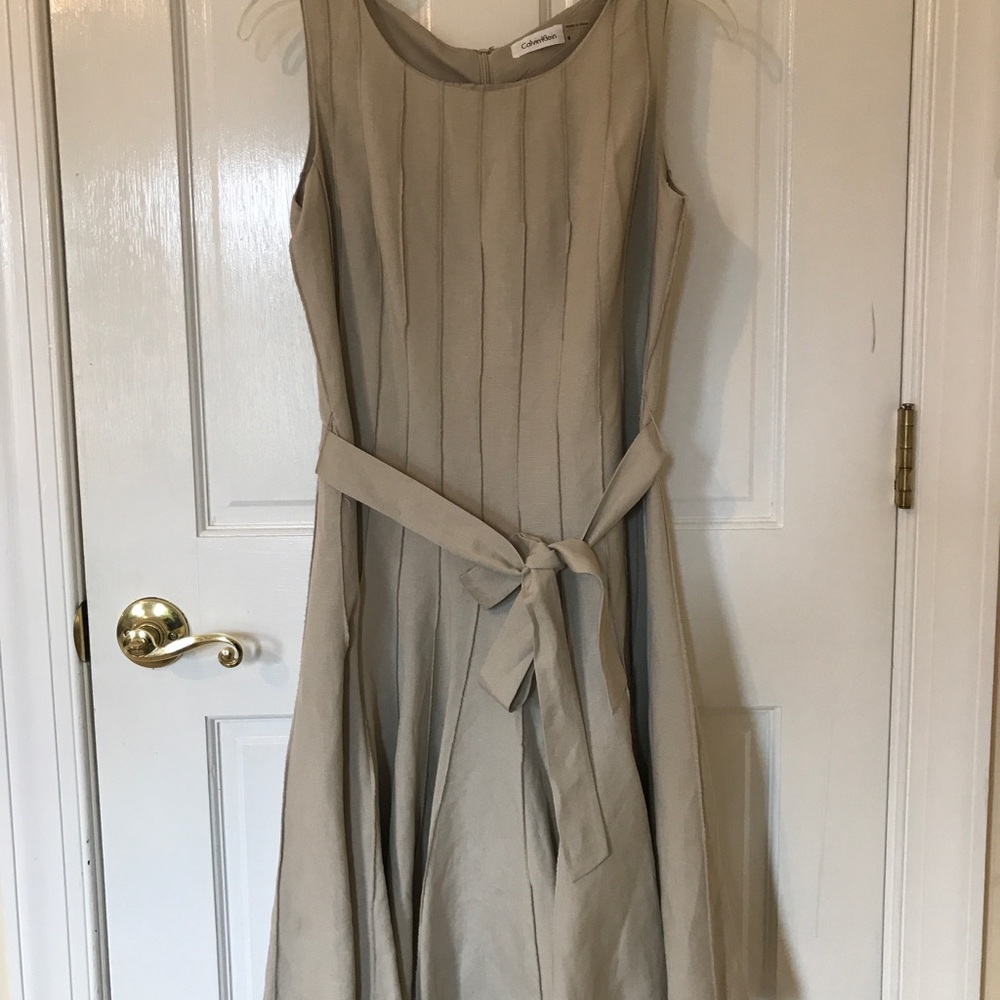 Calvin Klein linen dress